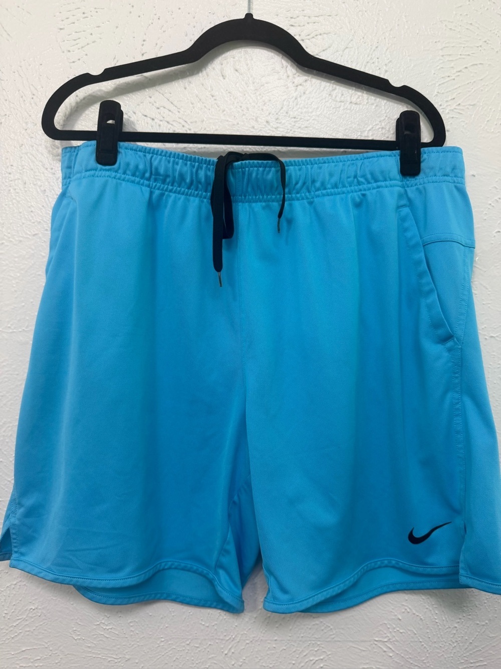Nike Dri-FIT Men’s XL Training Shorts Blue Athletic Gym Running